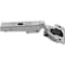 Blum 120+ Degree Self-closing Screw On Overlay Plus Hinge 73T5550 - alternate 1